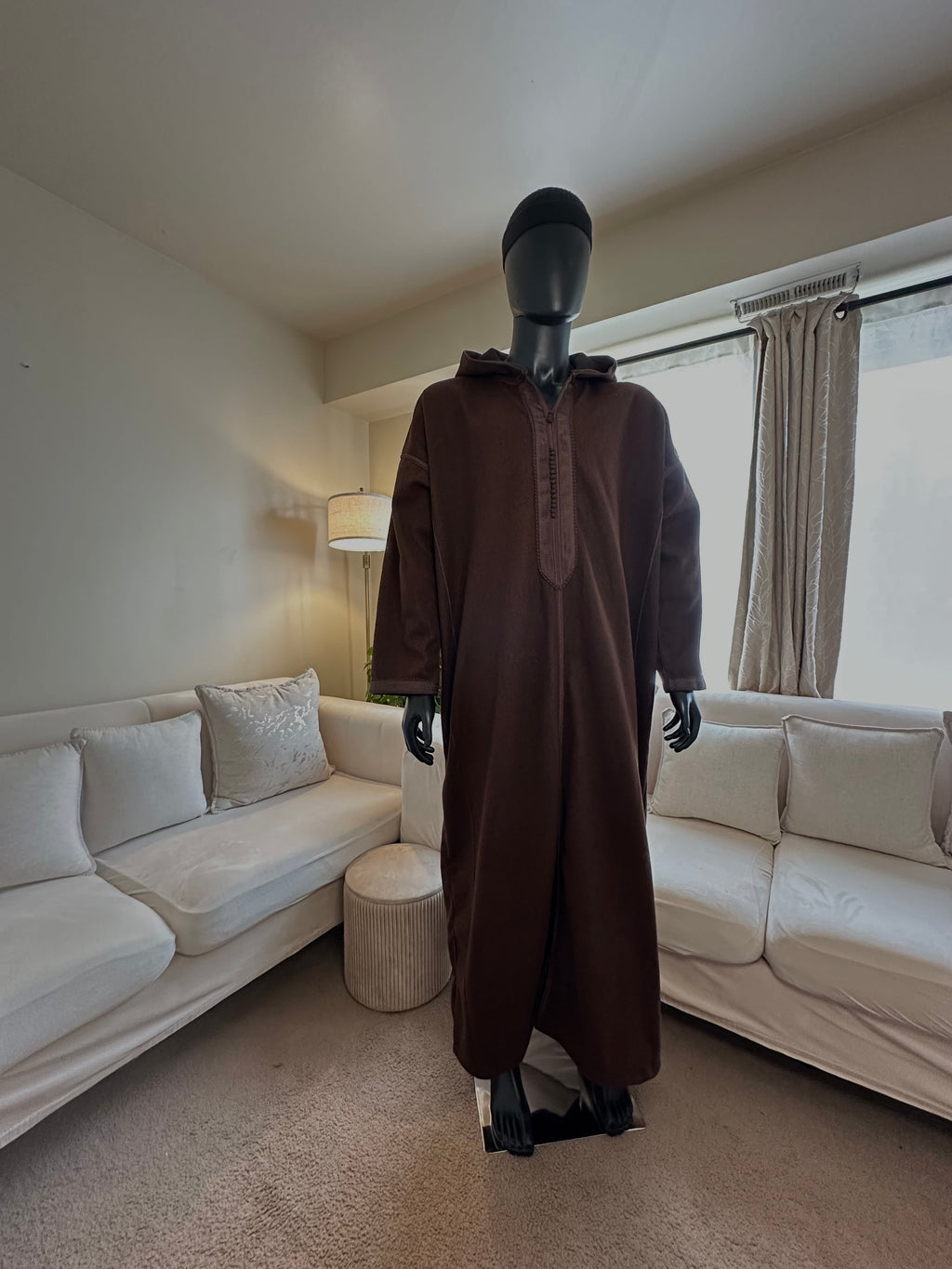 Brown Moroccan Djellaba