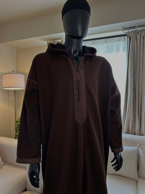 Brown Moroccan Djellaba
